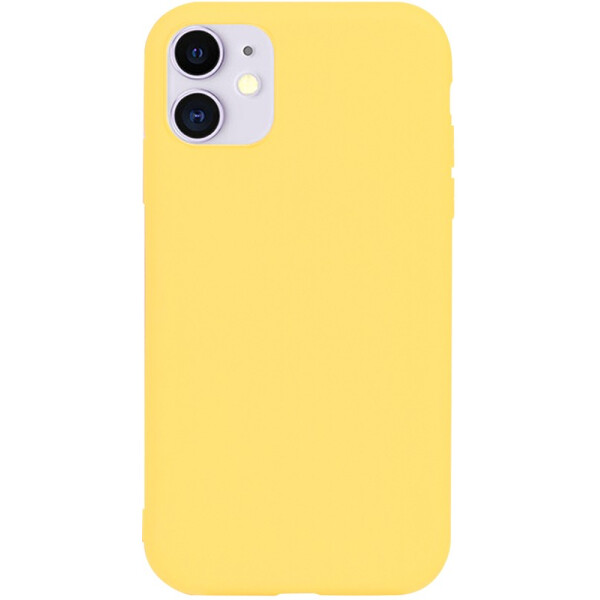 

Чехол-накладка TOTO 1mm Matt TPU Case Apple iPhone 11 Yellow