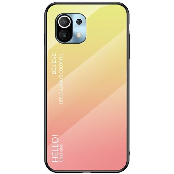 

Защитный чехол Deexe Gradient Color для Xiaomi Mi 11 Lite - Yellow / Pink
