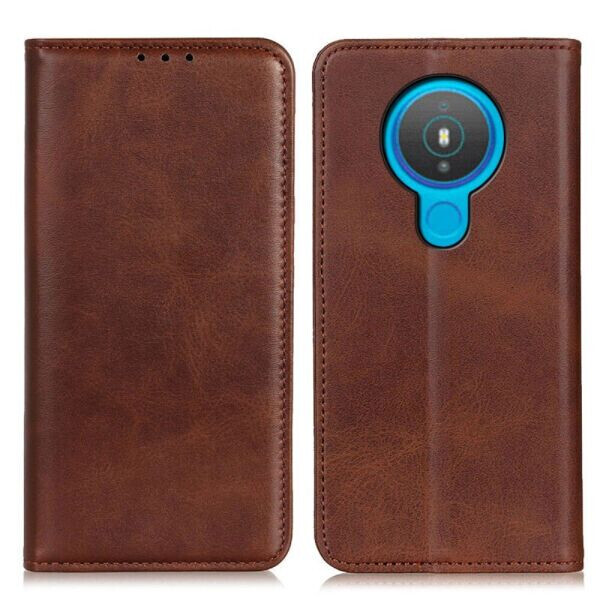 

Чехол-книжка Deexe Wallet Case для Nokia 1.4 - Coffee