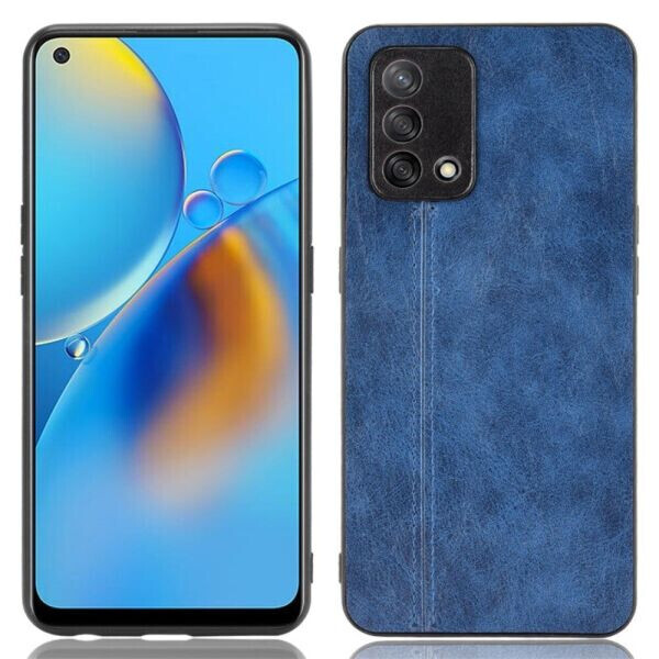 

Защитный чехол UniCase Leather Series для OPPO A74 - Blue