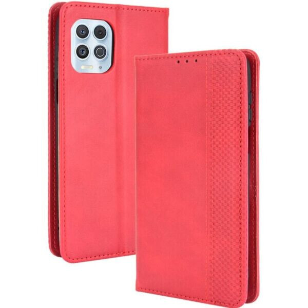 

Чехол Deexe Retro Style для Motorola Moto G100 - Rose
