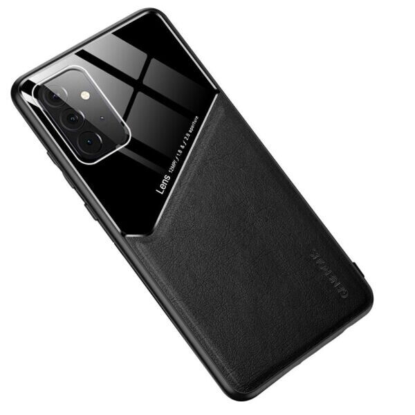 

Защитный чехол Deexe Magnetic Leather Cover для Samsung Galaxy A72 (А725) - Black