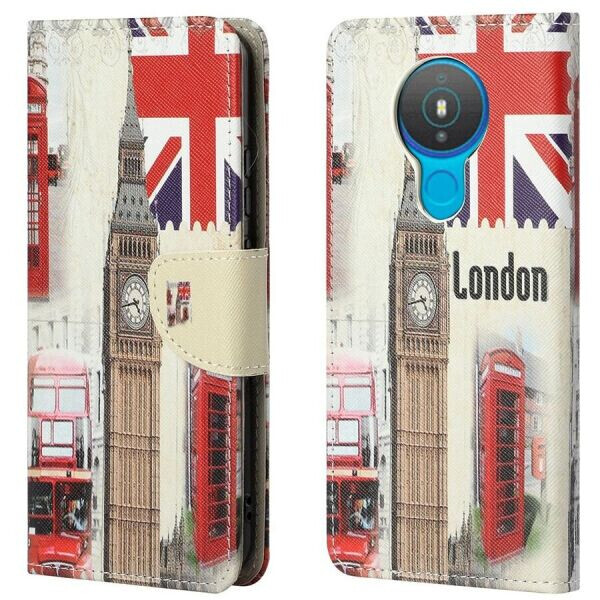 

Чехол-книжка Deexe Color Wallet для Nokia 1.4 - Big Ben
