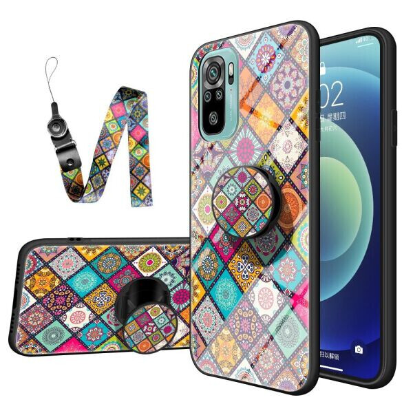 

Защитный чехол Deexe Apex Case для Xiaomi Redmi Note 10 / Note 10s - Checkered Pattern