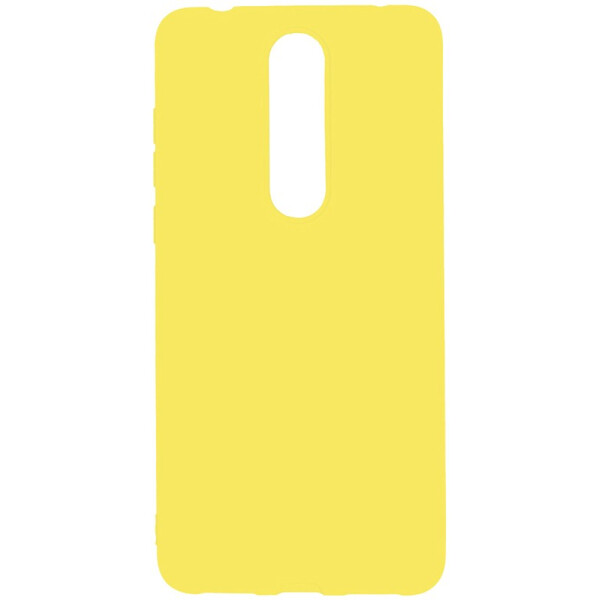 

Чехол-накладка TOTO 1mm Matt TPU Case Nokia 3.1 Plus Yellow
