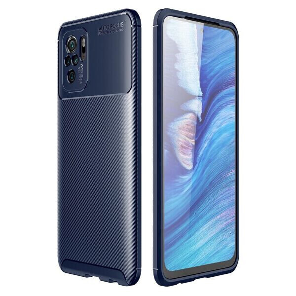 

Защитный чехол Deexe Fusion для Xiaomi Redmi Note 10 / Note 10s - Blue
