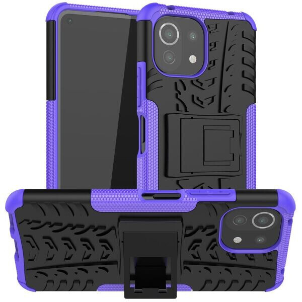 

Защитный чехол UniCase Hybrid X для Xiaomi Mi 11 Lite - Purple