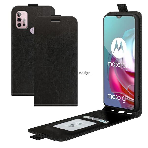 

Чехол Deexe Flip Case для Motorola Moto G10 / G30 - Black