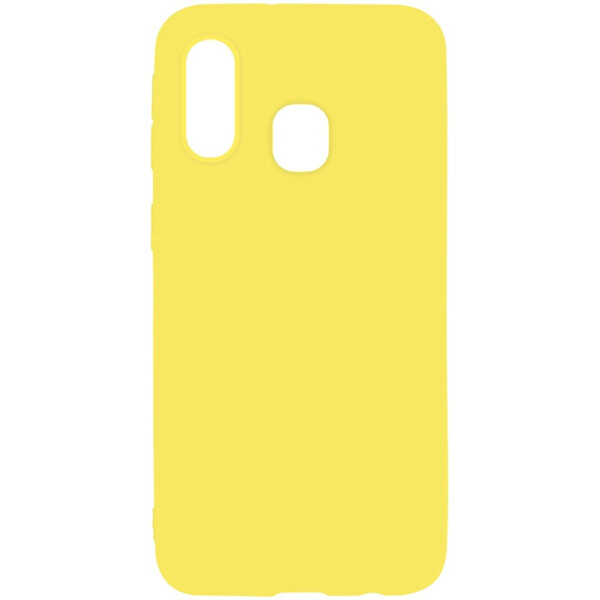 

Чехол-накладка TOTO 1mm Matt TPU Case Samsung Galaxy A40 Yellow