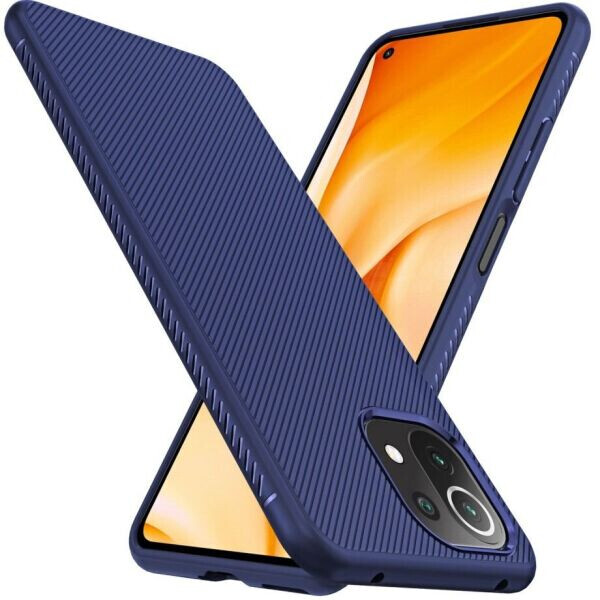 

Защитный чехол UniCase Twill Soft для Xiaomi Mi 11 Lite - Blue