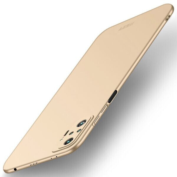 

Пластиковый чехол MOFI Slim Shield для Xiaomi Redmi Note 10 Pro - Gold