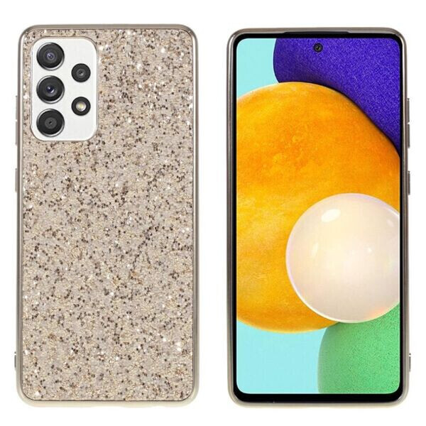 

Защитный чехол Deexe Sparkles Series для Samsung Galaxy A52 (A525) - Gold