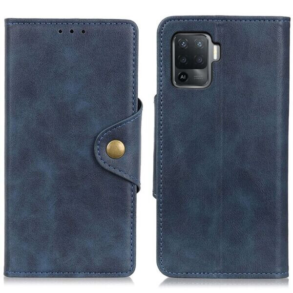 

Чехол UniCase Vintage Wallet для OPPO Reno 5 Lite - Blue