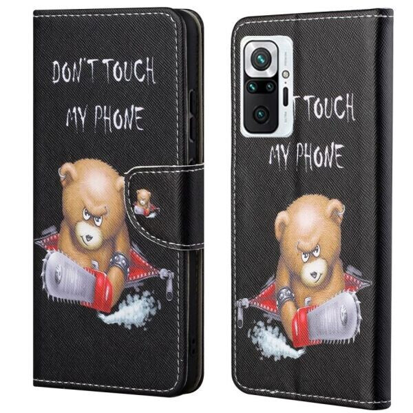 

Чехол-книжка Deexe Color Wallet для Xiaomi Redmi Note 10 Pro - Bear