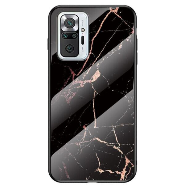 

Защитный чехол Deexe Gradient Pattern для Xiaomi Redmi Note 10 Pro - Black / Gold