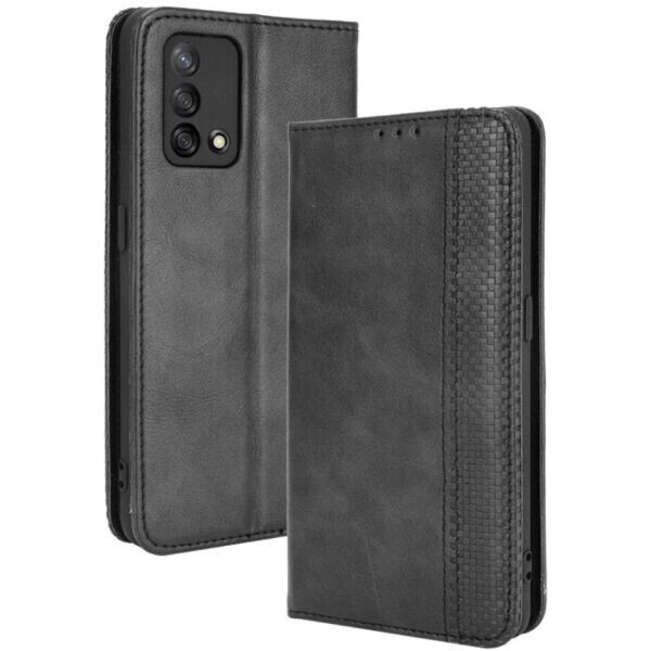 

Чехол Deexe Retro Style для OPPO A74 - Black