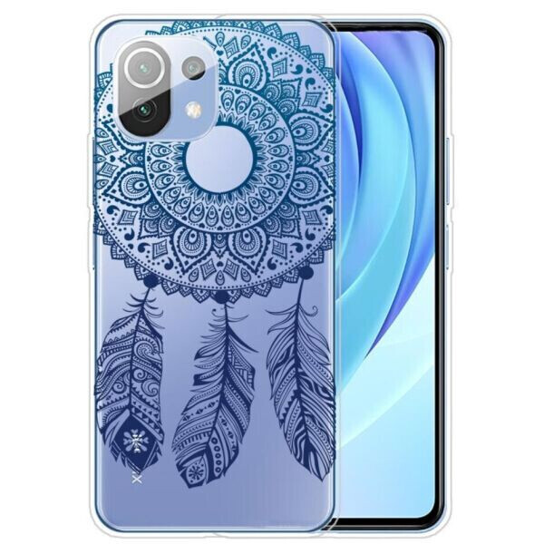 

Силиконовый (TPU) чехол Deexe Pretty Glossy для Xiaomi Mi 11 Lite - Dream Catcher