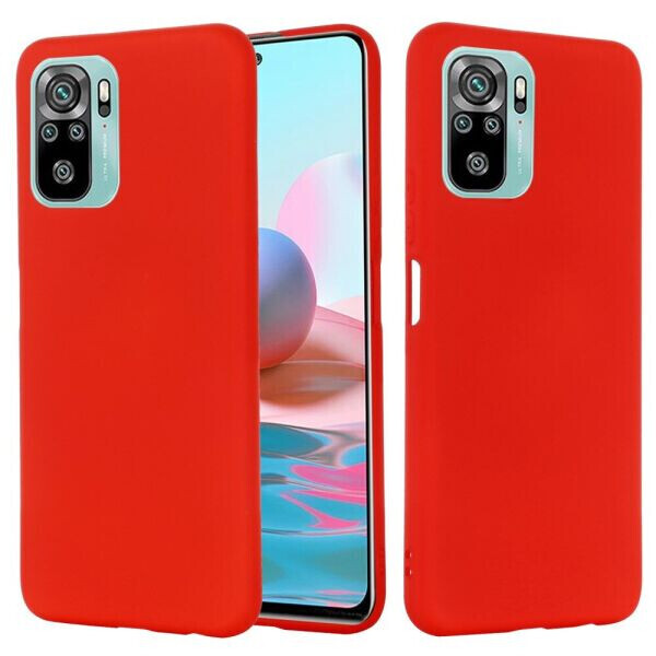 

Защитный чехол Deexe Silicone Case для Xiaomi Redmi Note 10 / Note 10s - Red