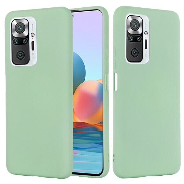 

Защитный чехол Deexe Silicone Case для Xiaomi Redmi Note 10 Pro - Green