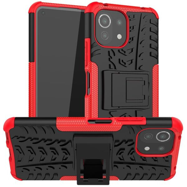 

Защитный чехол UniCase Hybrid X для Xiaomi Mi 11 Lite - Red