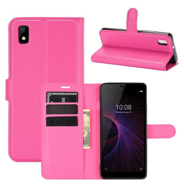 

Чехол-книжка Deexe Book Type для ZTE Blade L210 - Rose