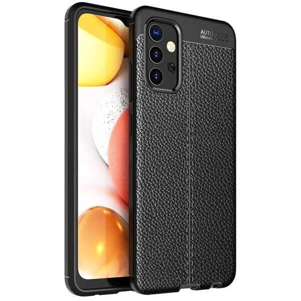 

Защитный чехол Deexe Leather Cover для Samsung Galaxy A32 (А325) - Black