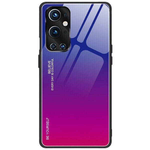 

Защитный чехол Deexe Gradient Color для OnePlus 9 Pro - Blue / Rose