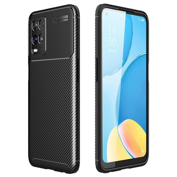 

Защитный чехол Deexe Fusion для OPPO A54 - Black