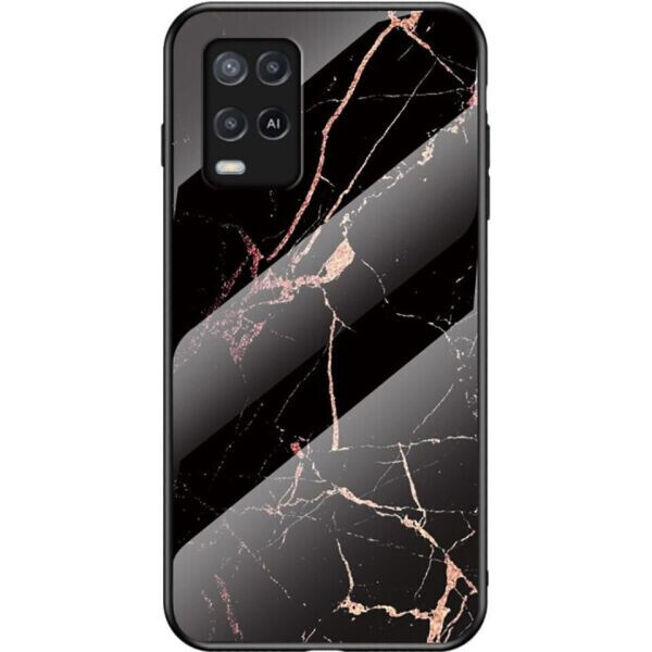 

Защитный чехол Deexe Gradient Pattern для OPPO A54 - Black / Gold