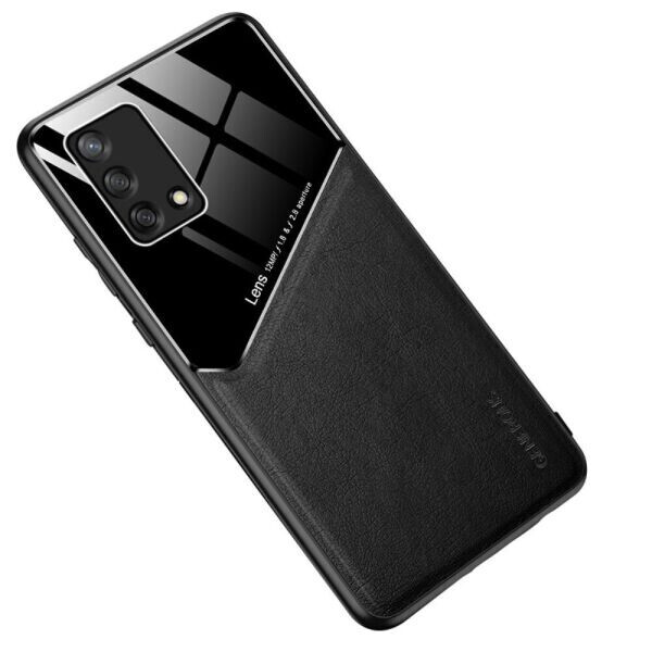 

Защитный чехол Deexe Magnetic Leather Cover для OPPO A74 - Black