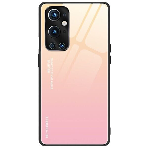 

Защитный чехол Deexe Gradient Color для OnePlus 9 Pro - Gold / Pink