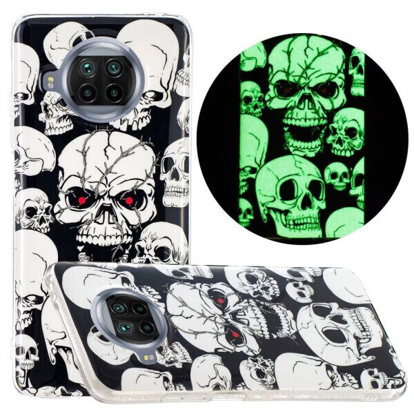 

Силиконовый (TPU) чехол Deexe LumiCase для Xiaomi Mi 10T Lite - Cool Skulls