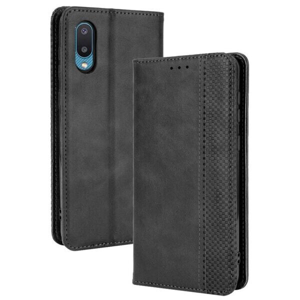 

Чехол Deexe Retro Style для Samsung Galaxy A02 (A022) - Black
