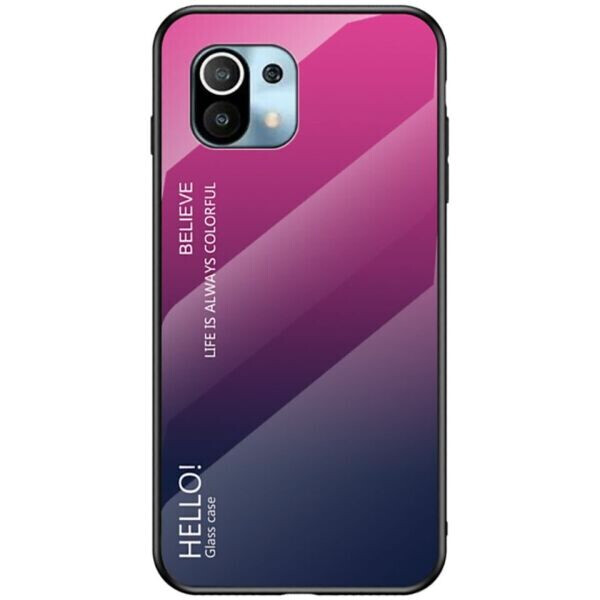 

Защитный чехол Deexe Gradient Color для Xiaomi Mi 11 Lite - Rose / Blue