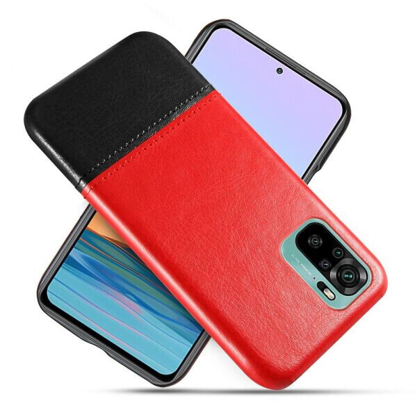 

Защитный чехол KSQ Dual Color для Xiaomi Redmi Note 10 / Note 10s - Red / Black