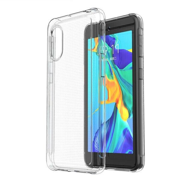 

Силиконовый (TPU) чехол Deexe UltraThin для Samsung Galaxy Xcover 5 (G525) - Transparent