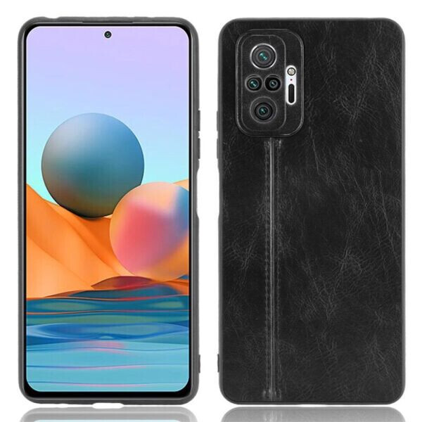 

Защитный чехол UniCase Leather Series для Xiaomi Redmi Note 10 Pro - Black