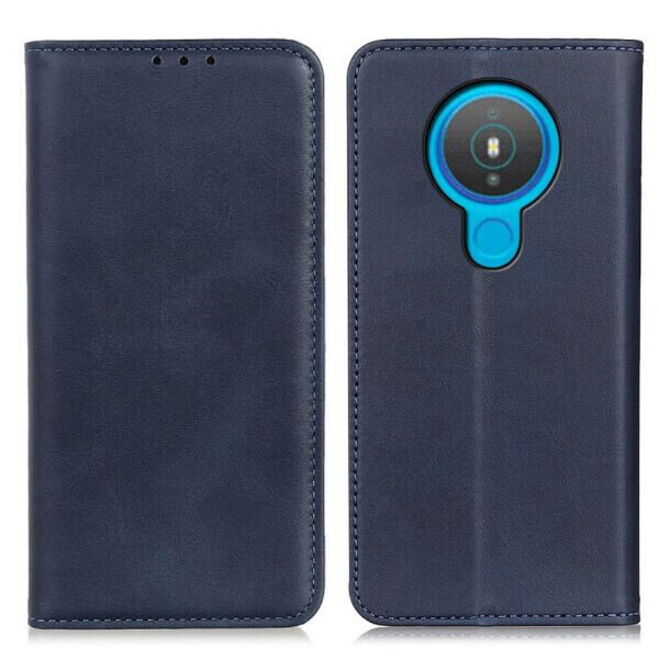 

Чехол-книжка Deexe Wallet Case для Nokia 1.4 - Dark Blue