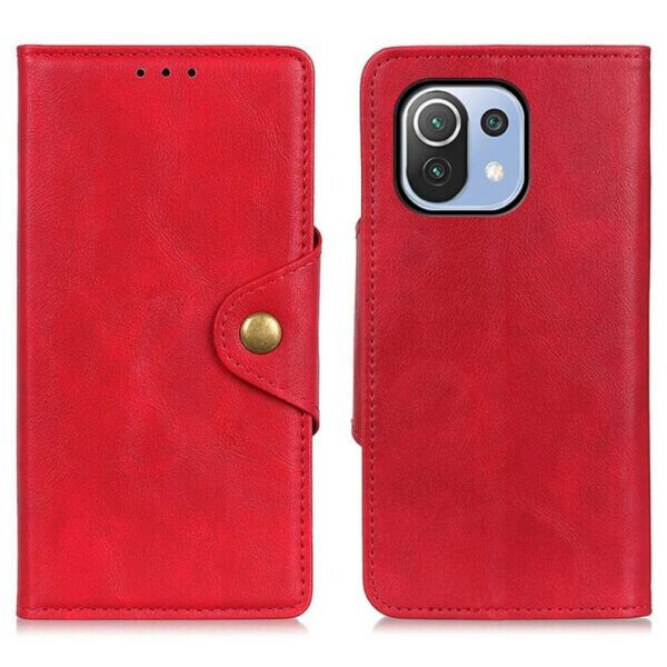 

Чехол UniCase Vintage Wallet для Xiaomi Mi 11 Lite - Red