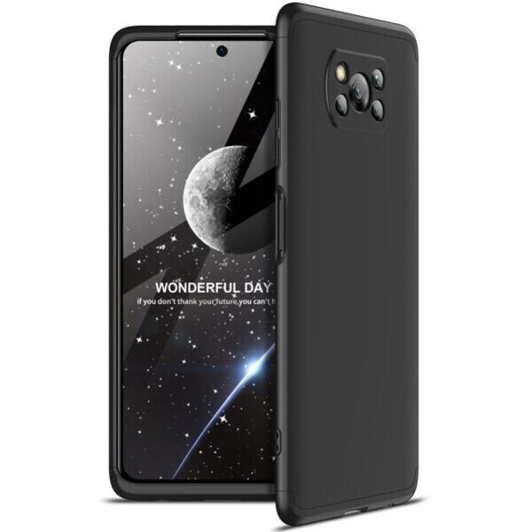 

Защитный чехол GKK Double Dip Case для Xiaomi Poco X3 / Poco X3 Pro - Black