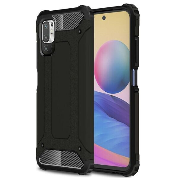 

Защитный чехол UniCase Rugged Guard для Xiaomi Redmi Note 10 5G / Poco M3 Pro - Black
