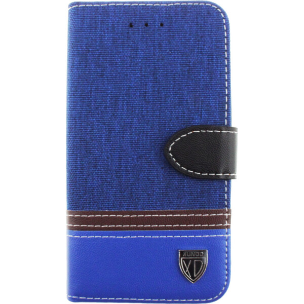 

Чехол-книжка TOTO Book Universal cover Picture transformer with window 4.5'-5.0' Denim