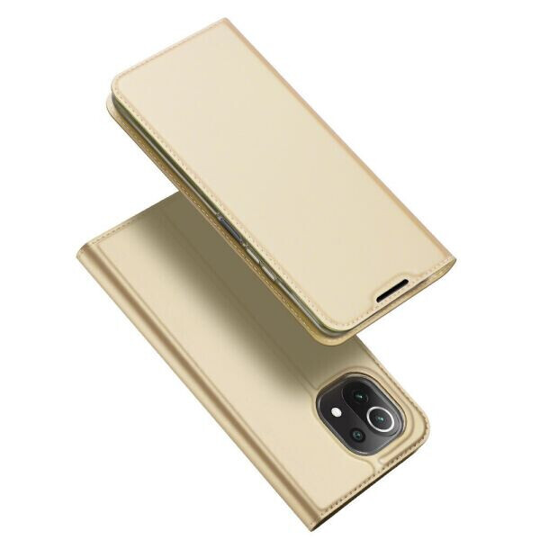 

Чехол-книжка DUX DUCIS Skin Pro для Xiaomi Mi 11 Lite - Gold