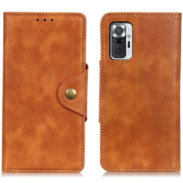 

Чехол UniCase Vintage Wallet для Xiaomi Redmi Note 10 Pro - Brown