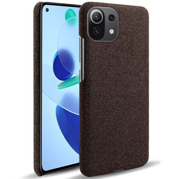 

Защитный чехол KSQ Cloth Style для Xiaomi Mi 11 Lite - Coffee