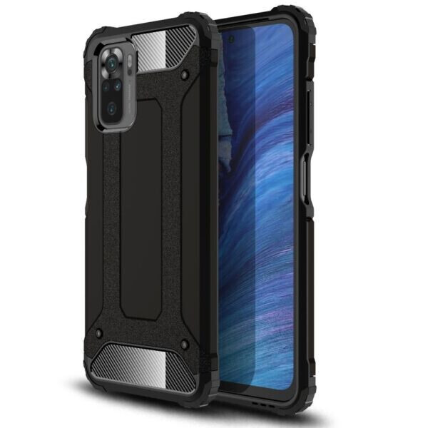 

Защитный чехол UniCase Rugged Guard для Xiaomi Redmi Note 10 / Note 10s - Black