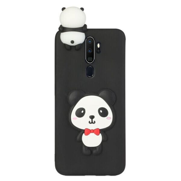 

Силиконовый (TPU) чехол UniCase 3D Pattern для OPPO A9 2020 / A5 2020 - Shy Panda