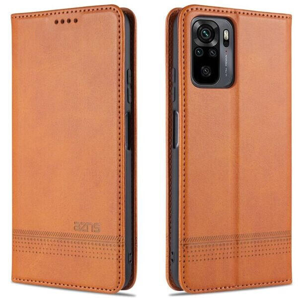 

Чехол-книжка AZNS Classic Series для Xiaomi Redmi Note 10 / Note 10s - Brown