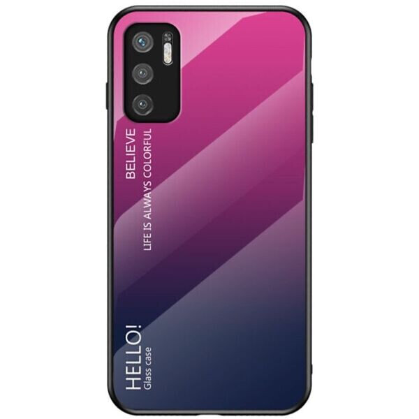 

Защитный чехол Deexe Gradient Color для Xiaomi Redmi Note 10 5G / Poco M3 Pro - Rose / Blue