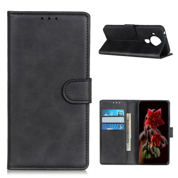 

Чехол Deexe Classic Wallet для для Nokia 5.4 - Black
